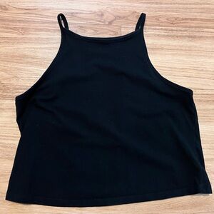 Torrid Black Crop Tank Top